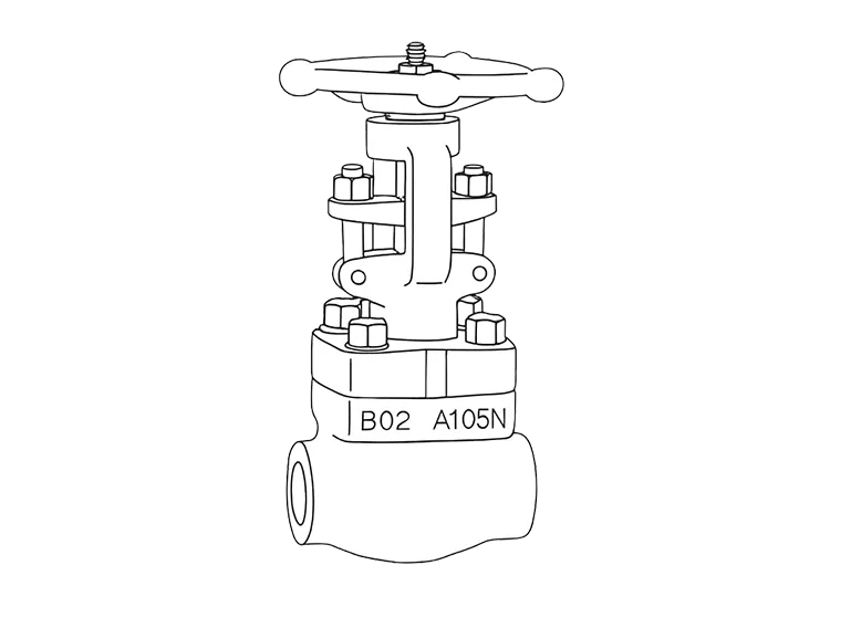Valve forgée